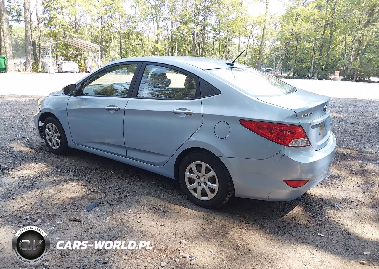 2012 Hyundai Accent Gls VIN:KMHCT4AEXCU120371 - 3