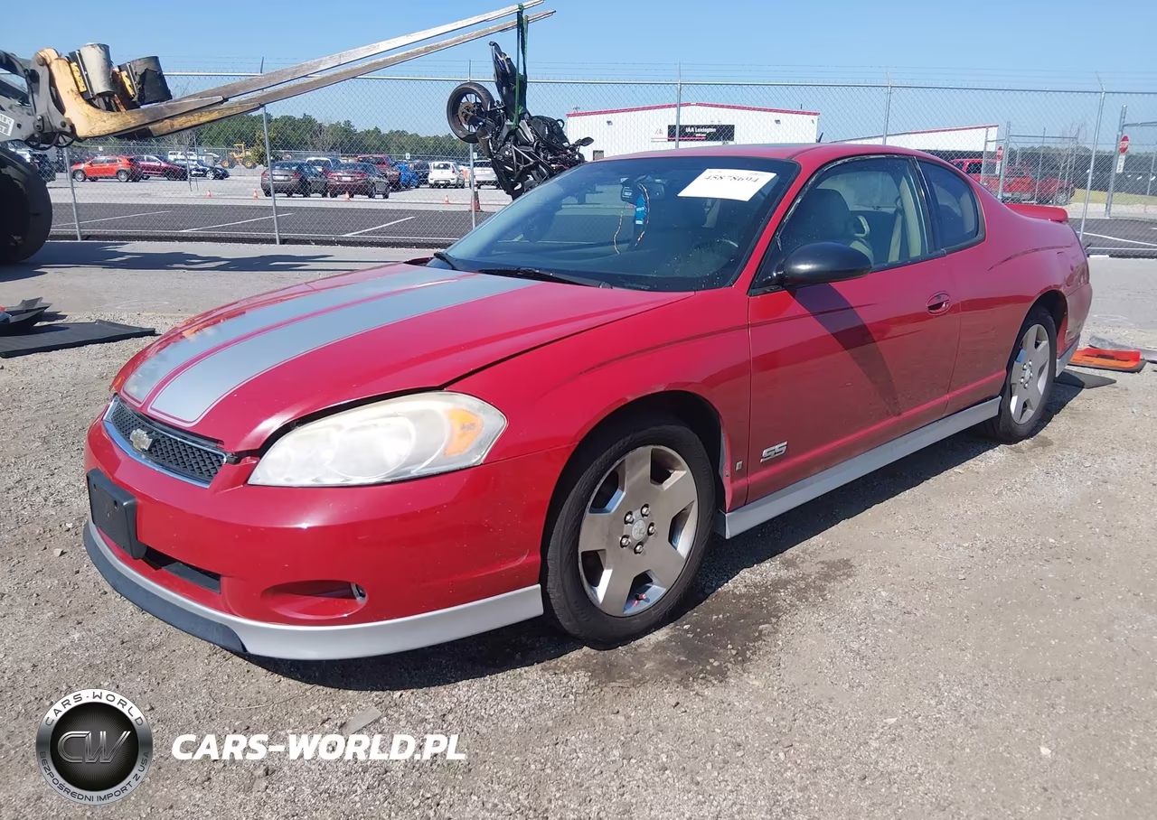 2007 Chevrolet Monte Carlo Ss VIN:2G1WL16CX79419863 - 2