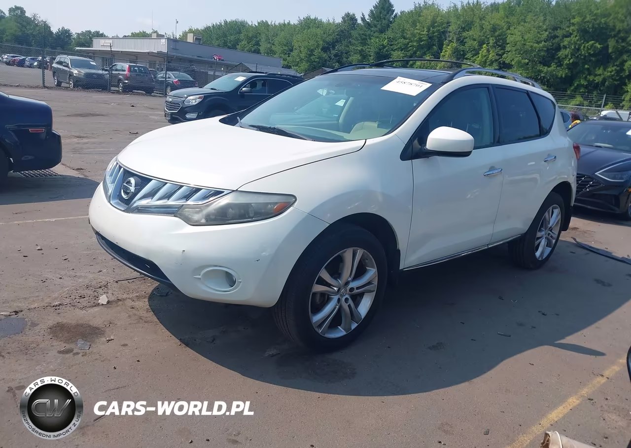 2009 Nissan Murano Le VIN:JN8AZ18W49W111075 - 2