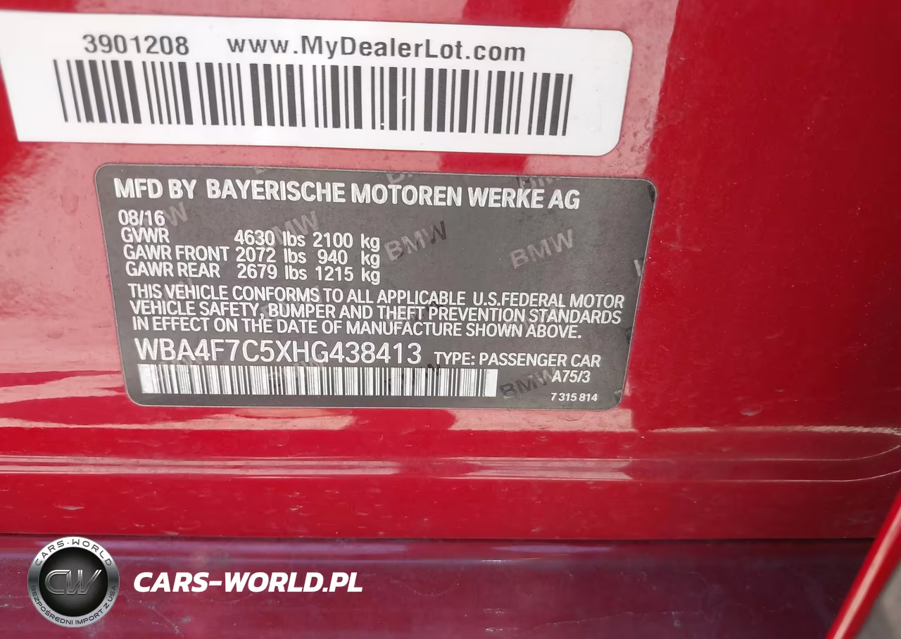 2017 BMW 430I Gran Coupe VIN:WBA4F7C5XHG438413 - 9