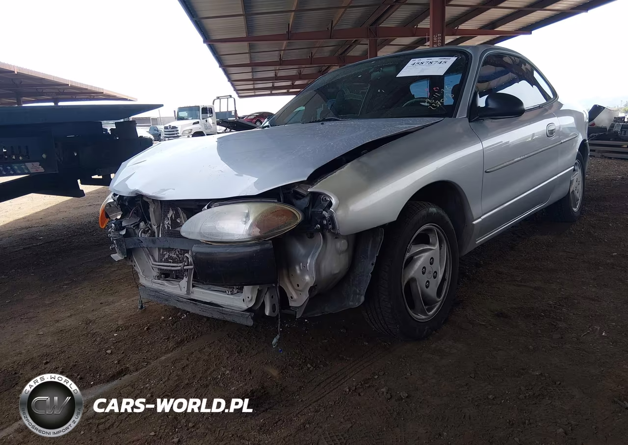 2002 Ford Escort Zx2 Deluxe-Zx2 Premium-Zx2 Standard VIN:3FAFP11302R237018 - 2