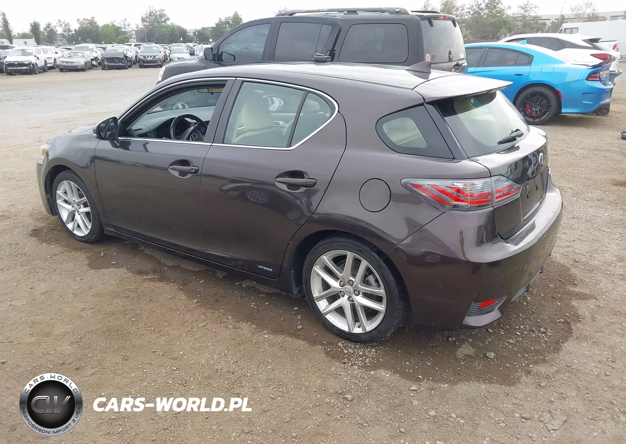 2014 Lexus Ct 200H VIN:JTHKD5BHXE2178036 - 3