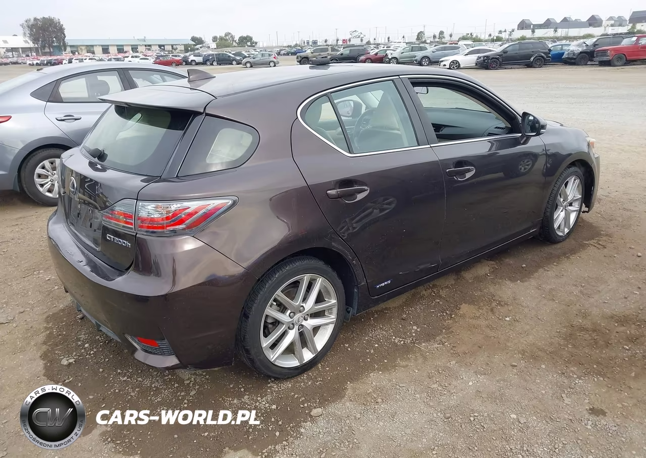 2014 Lexus Ct 200H VIN:JTHKD5BHXE2178036 - 4