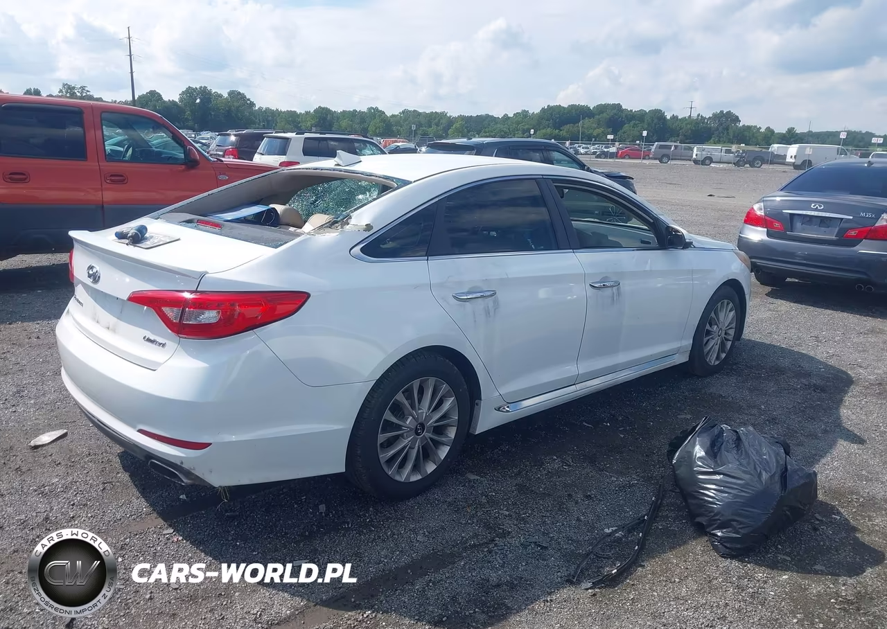 2015 Hyundai Sonata Limited VIN:5NPE34AF2FH110292 - 4