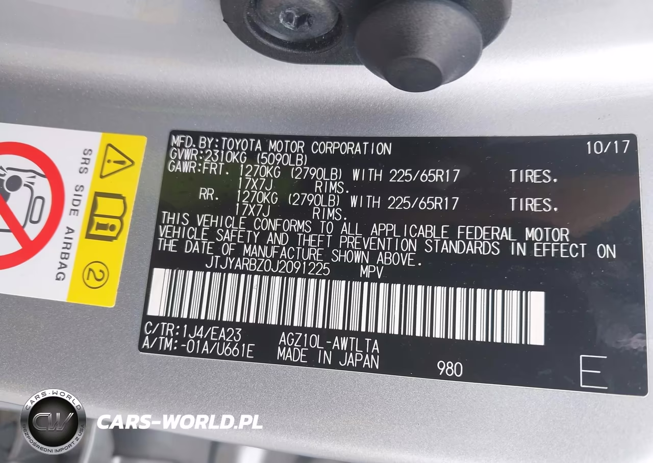 2018 Lexus Nx 300 VIN:JTJYARBZ0J2091225 - 9
