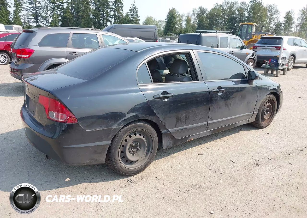 2007 Honda Civic Lx VIN:1HGFA16547L070515 - 4