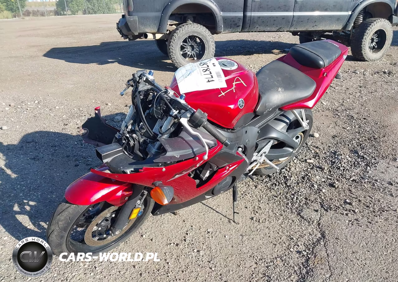 2007 Yamaha Yzfr6 S VIN:JYARJ06E07A035791 - 2