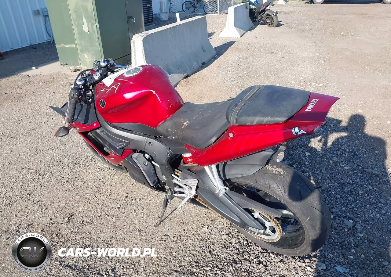 2007 Yamaha Yzfr6 S VIN:JYARJ06E07A035791 - 3