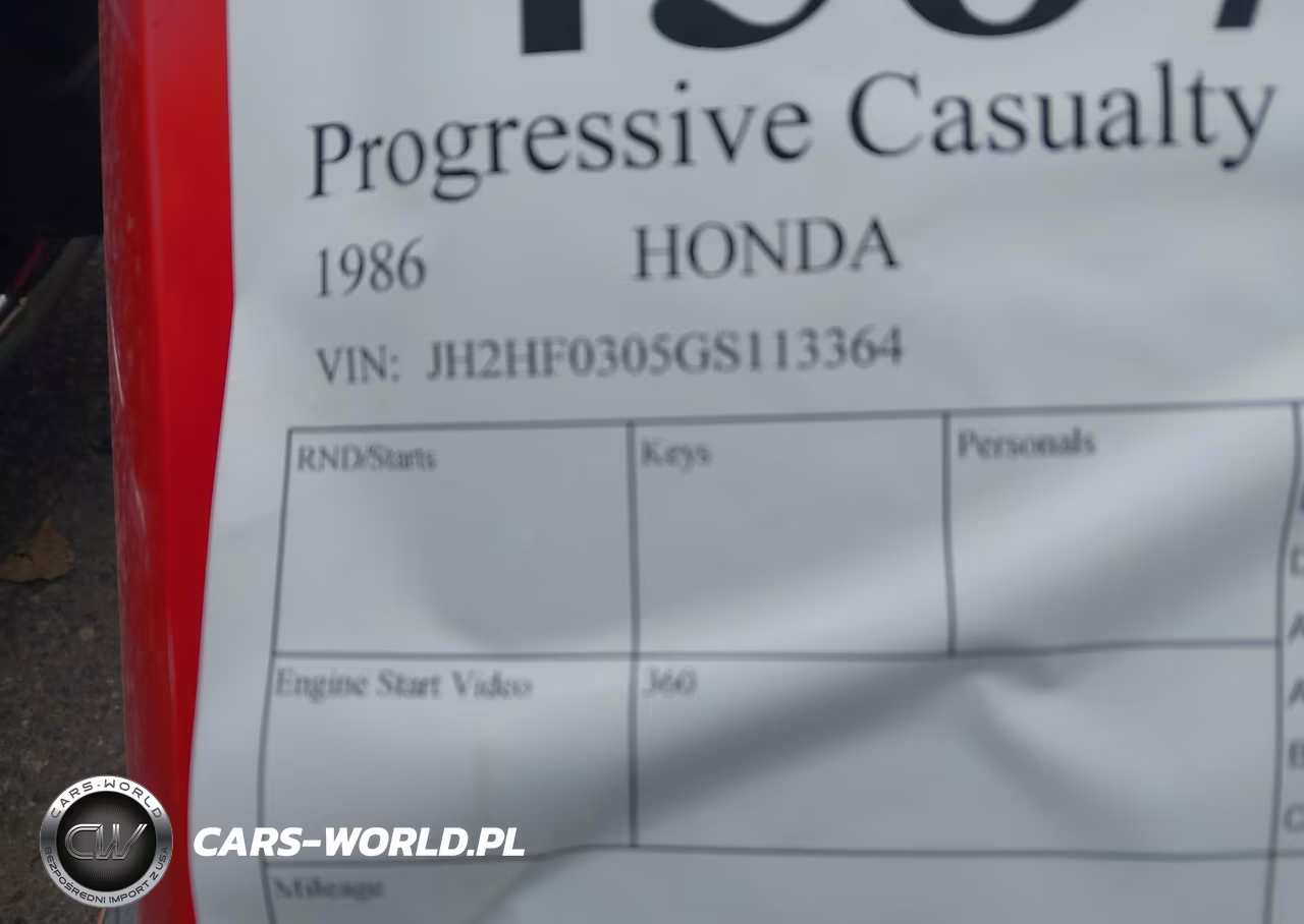 1986 Honda Ch80 VIN:JH2HF0305GS113364 - 10