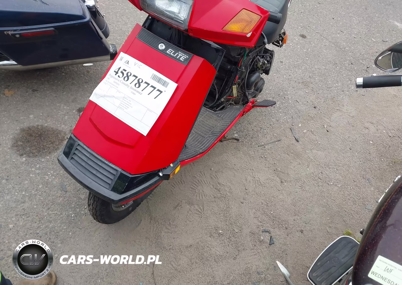 1986 Honda Ch80 VIN:JH2HF0305GS113364 - 2