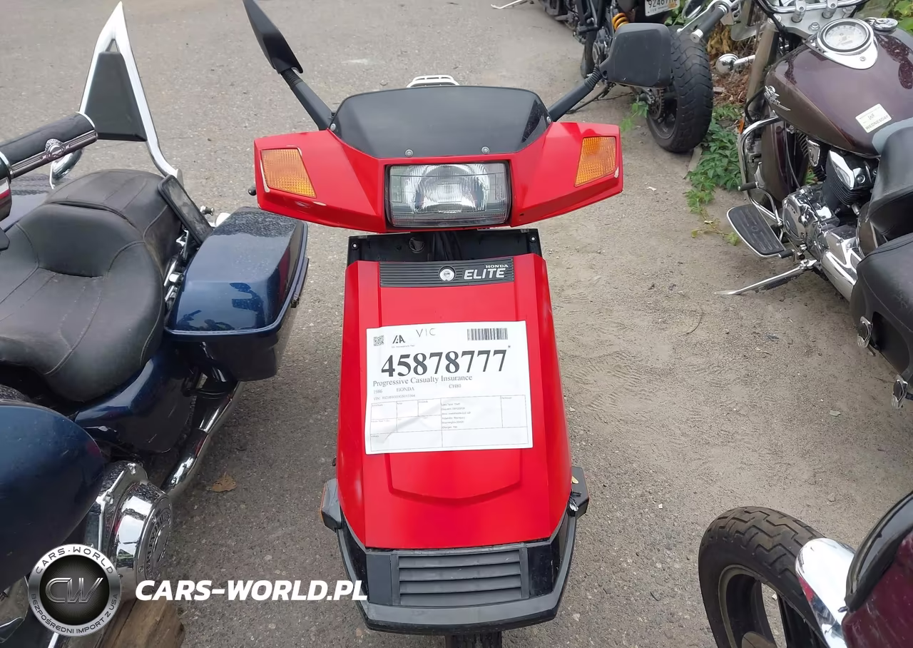 1986 Honda Ch80 VIN:JH2HF0305GS113364 - 5