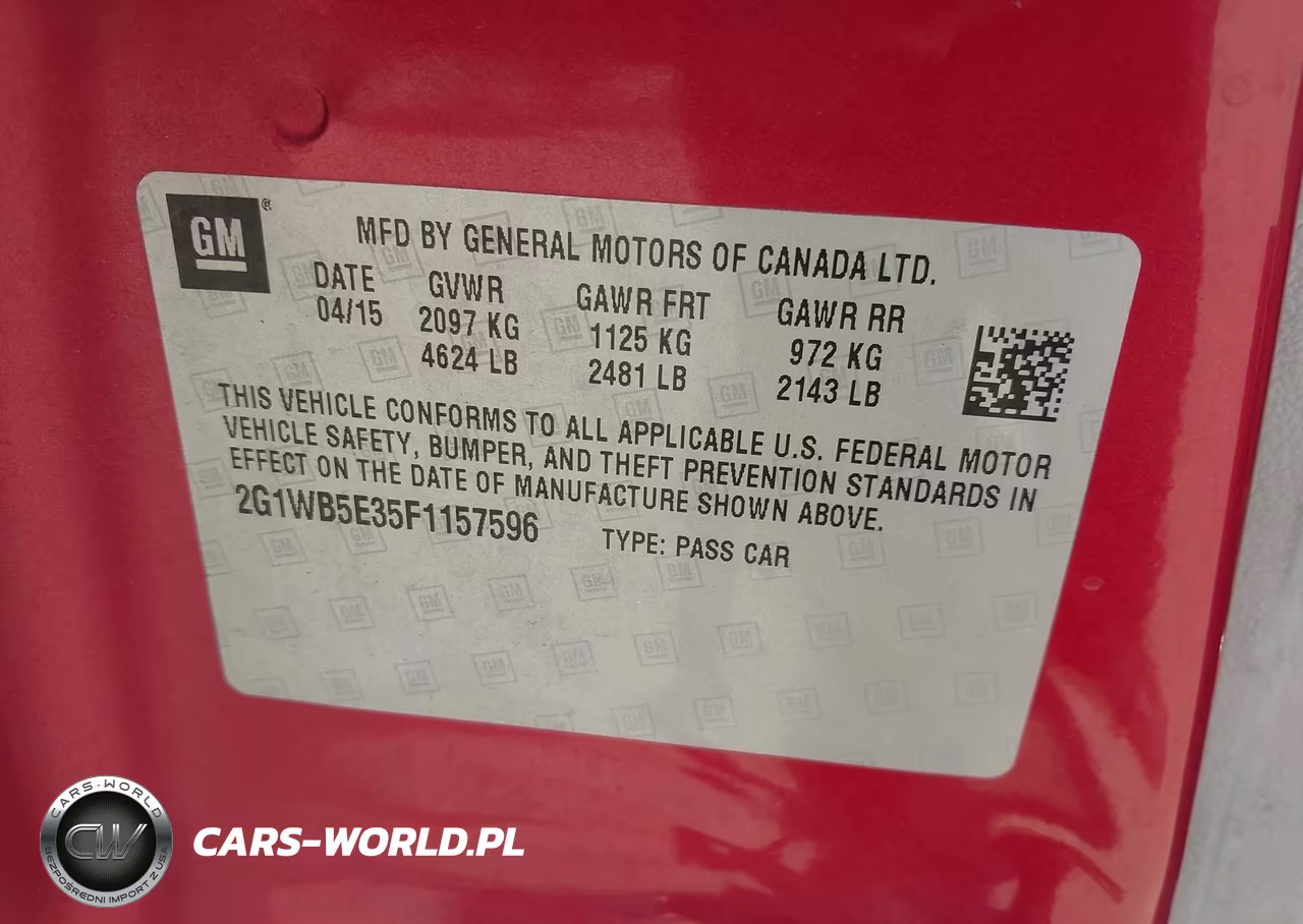 2015 Chevrolet Impala Limited Lt VIN:2G1WB5E35F1157596 - 9