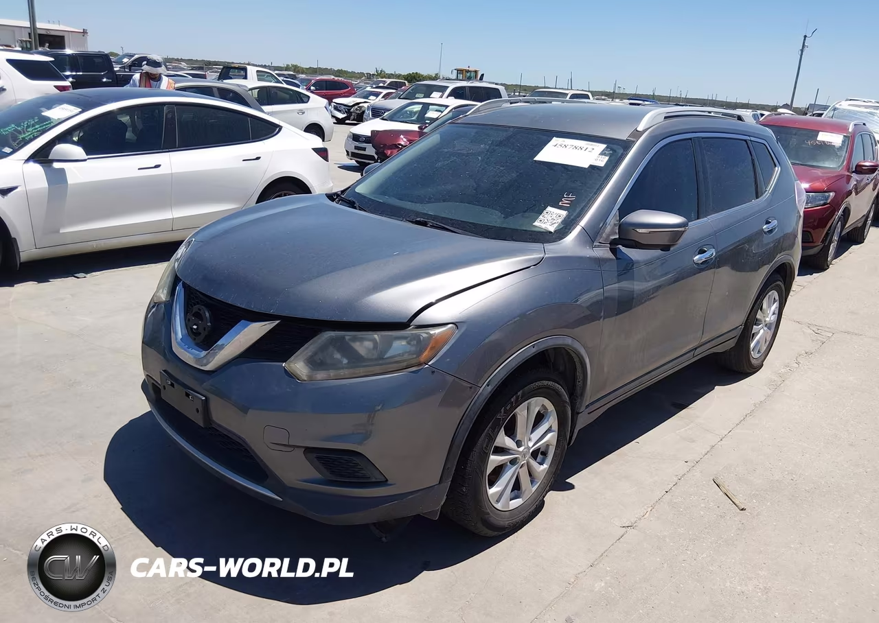 2016 Nissan Rogue Sv VIN:5N1AT2MT3GC889165 - 2