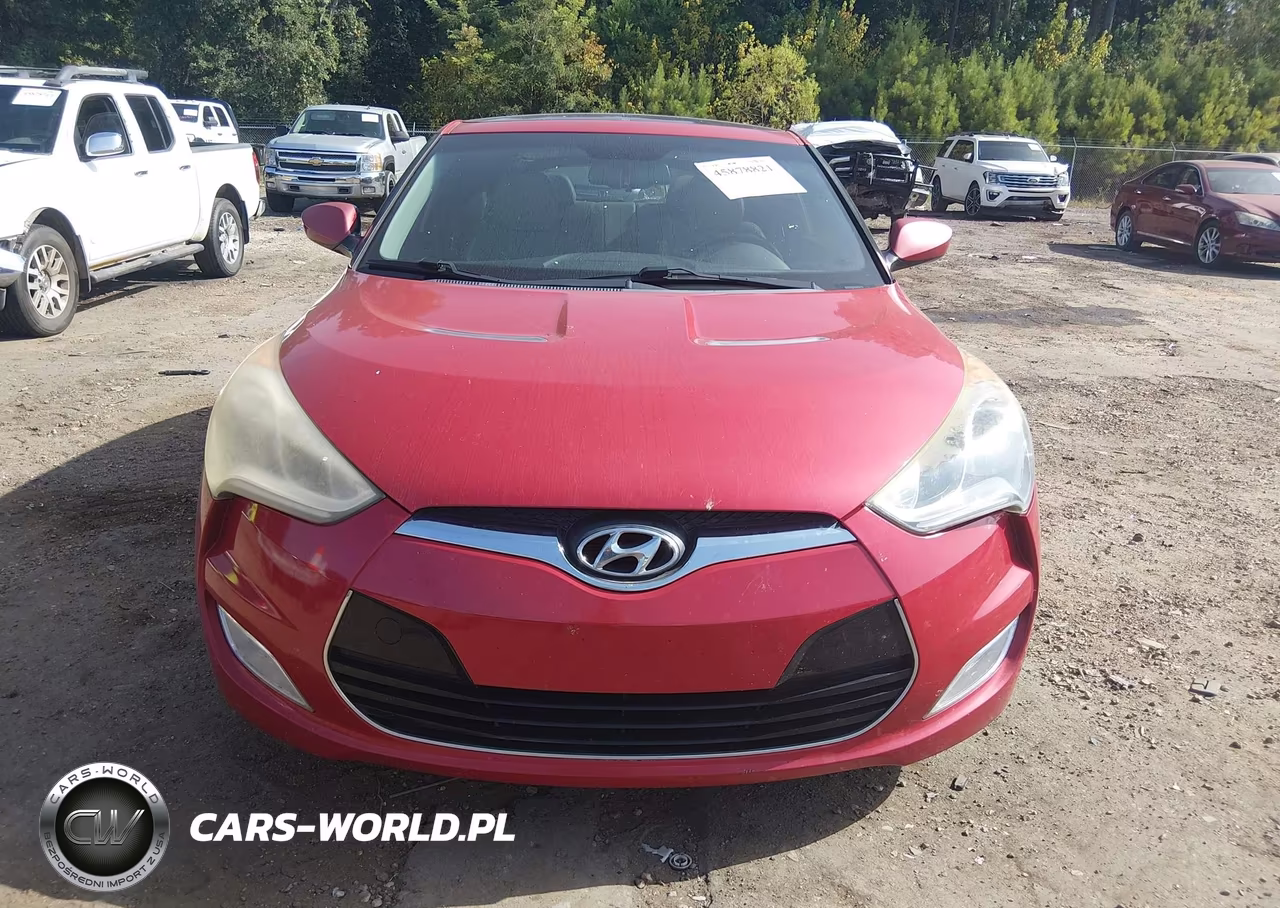 2013 Hyundai Veloster Base W-Gray VIN:KMHTC6AD7DU140307 - 12
