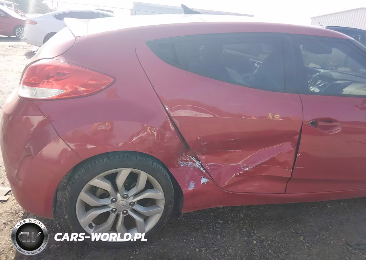 2013 Hyundai Veloster Base W-Gray VIN:KMHTC6AD7DU140307 - 6