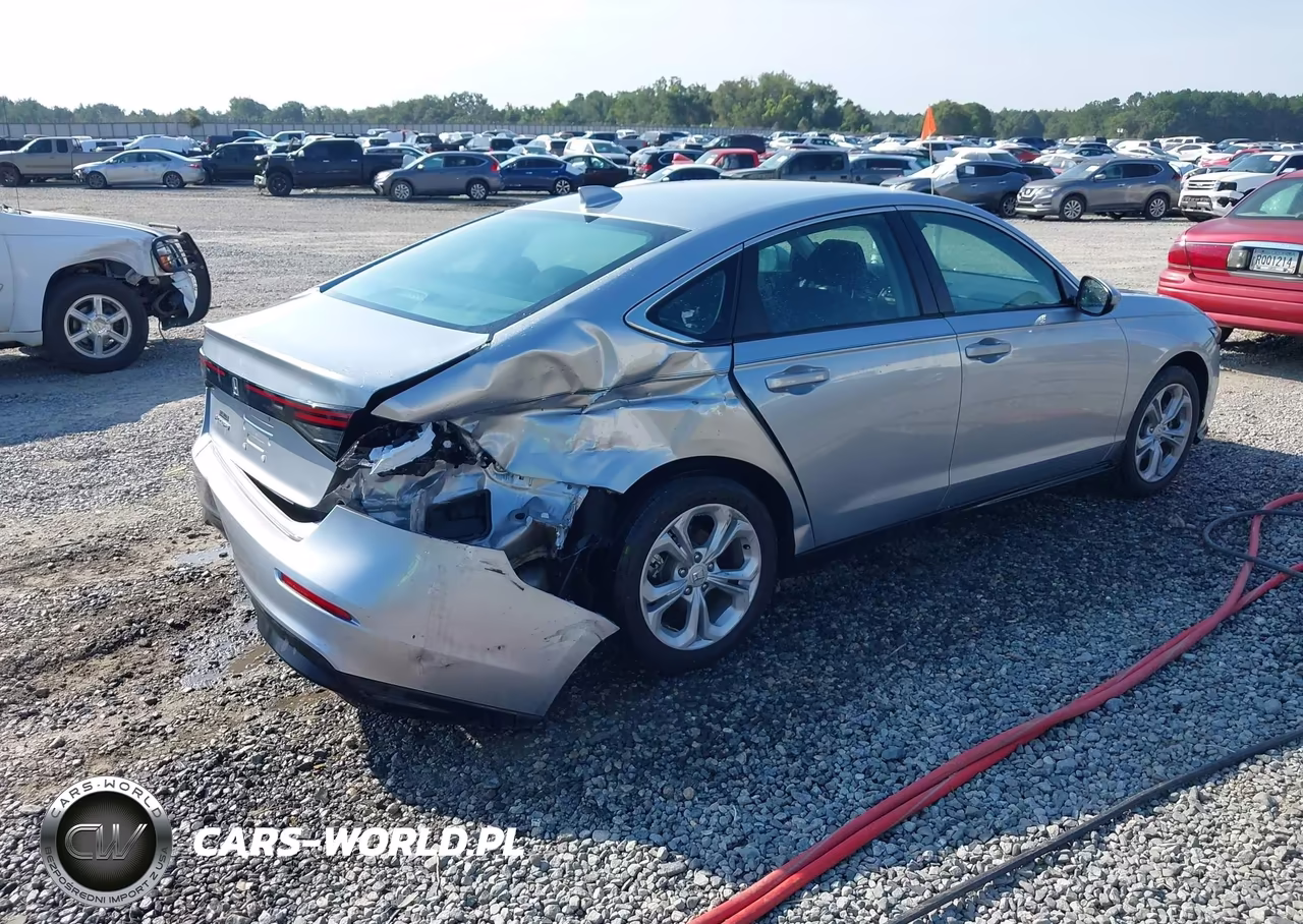 2025 Honda Accord Lx VIN:1HGCY1F29SA068929 - 4
