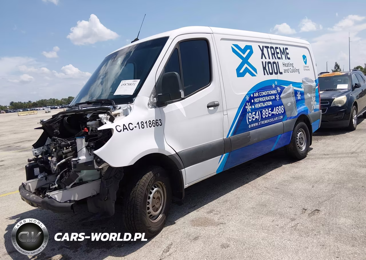 2019 Mercedes-Benz Sprinter 2500 Standard Roof V6 VIN:WD3PF0CD2KP037874 - 2
