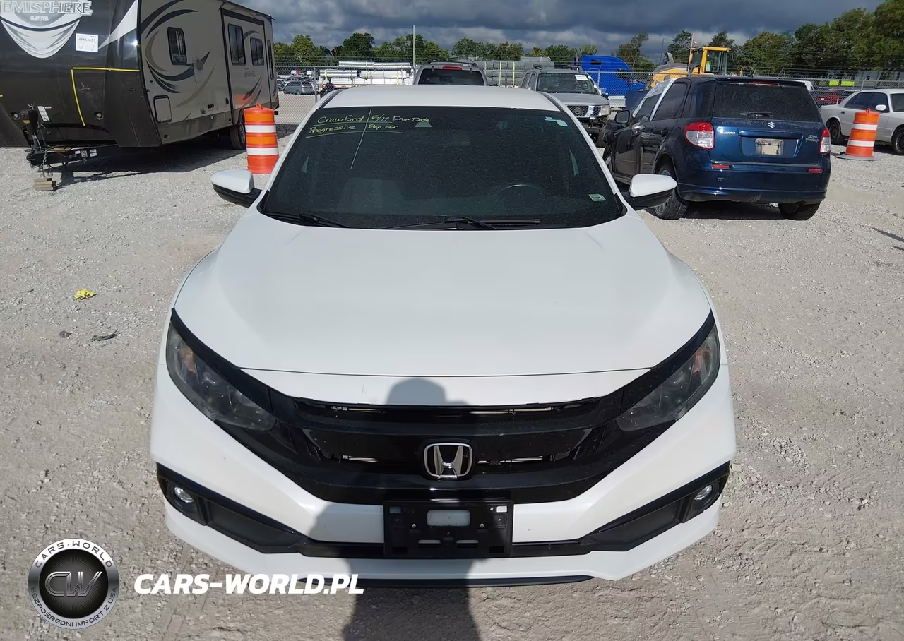 2020 Honda Civic Sport VIN:2HGFC2F8XLH512246 - 13