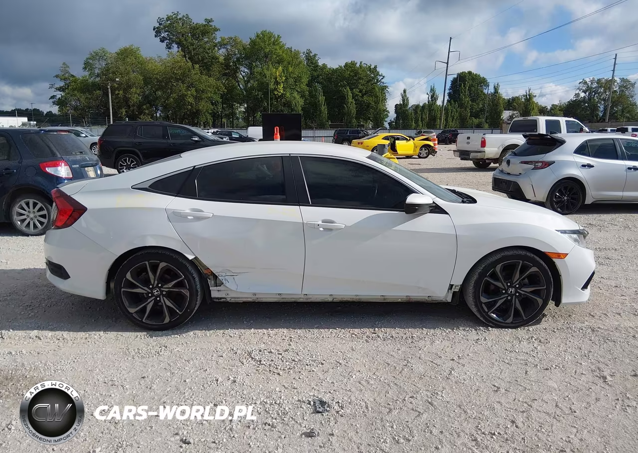2020 Honda Civic Sport VIN:2HGFC2F8XLH512246 - 14