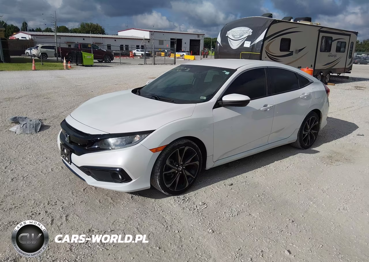 2020 Honda Civic Sport VIN:2HGFC2F8XLH512246 - 2