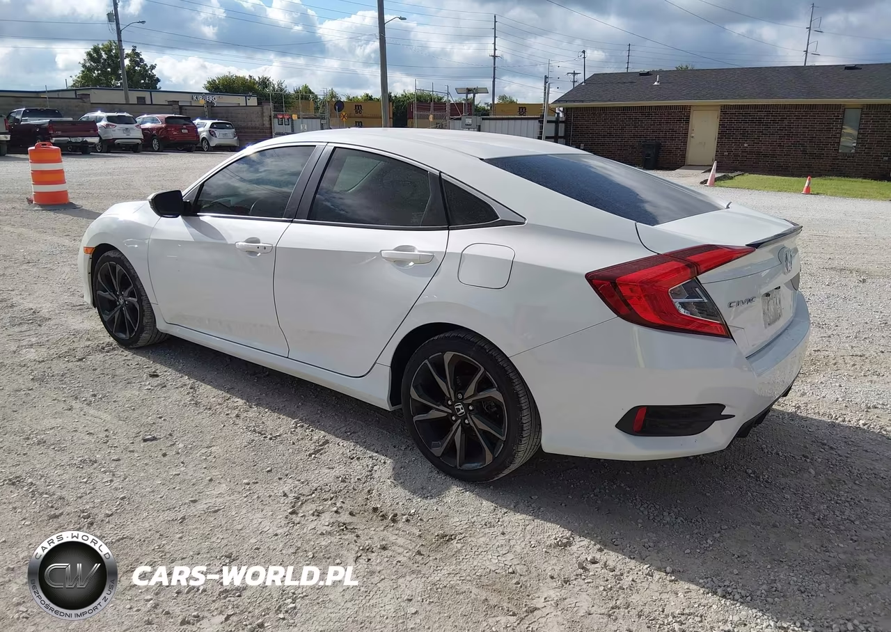 2020 Honda Civic Sport VIN:2HGFC2F8XLH512246 - 3