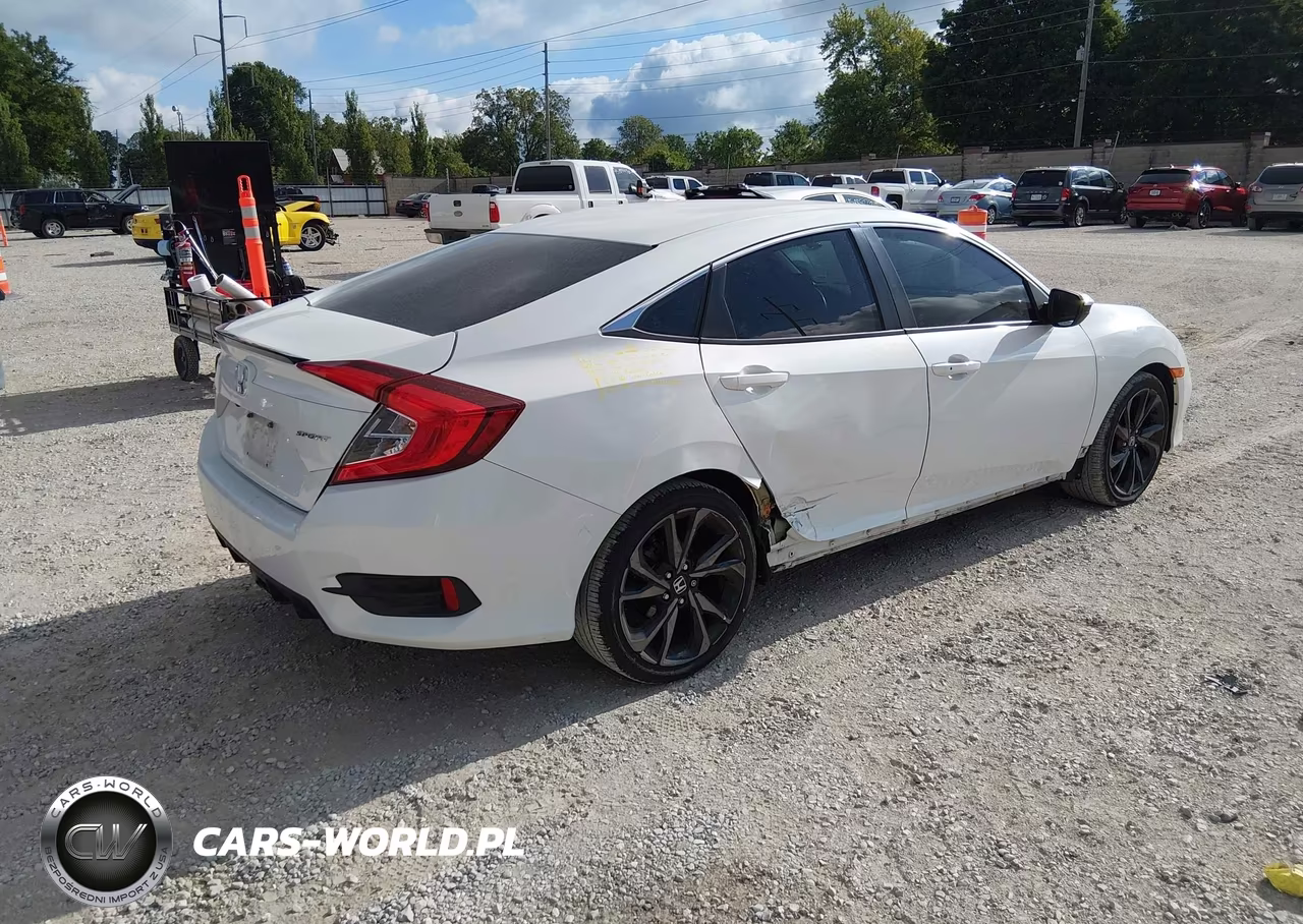 2020 Honda Civic Sport VIN:2HGFC2F8XLH512246 - 4