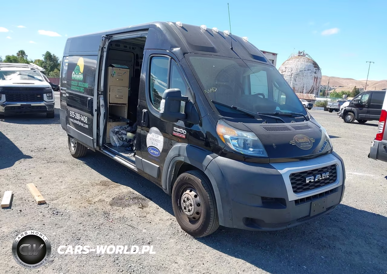 2019 Ram Promaster 2500 High Roof 159 Wb – zdjęcie 1 z 16