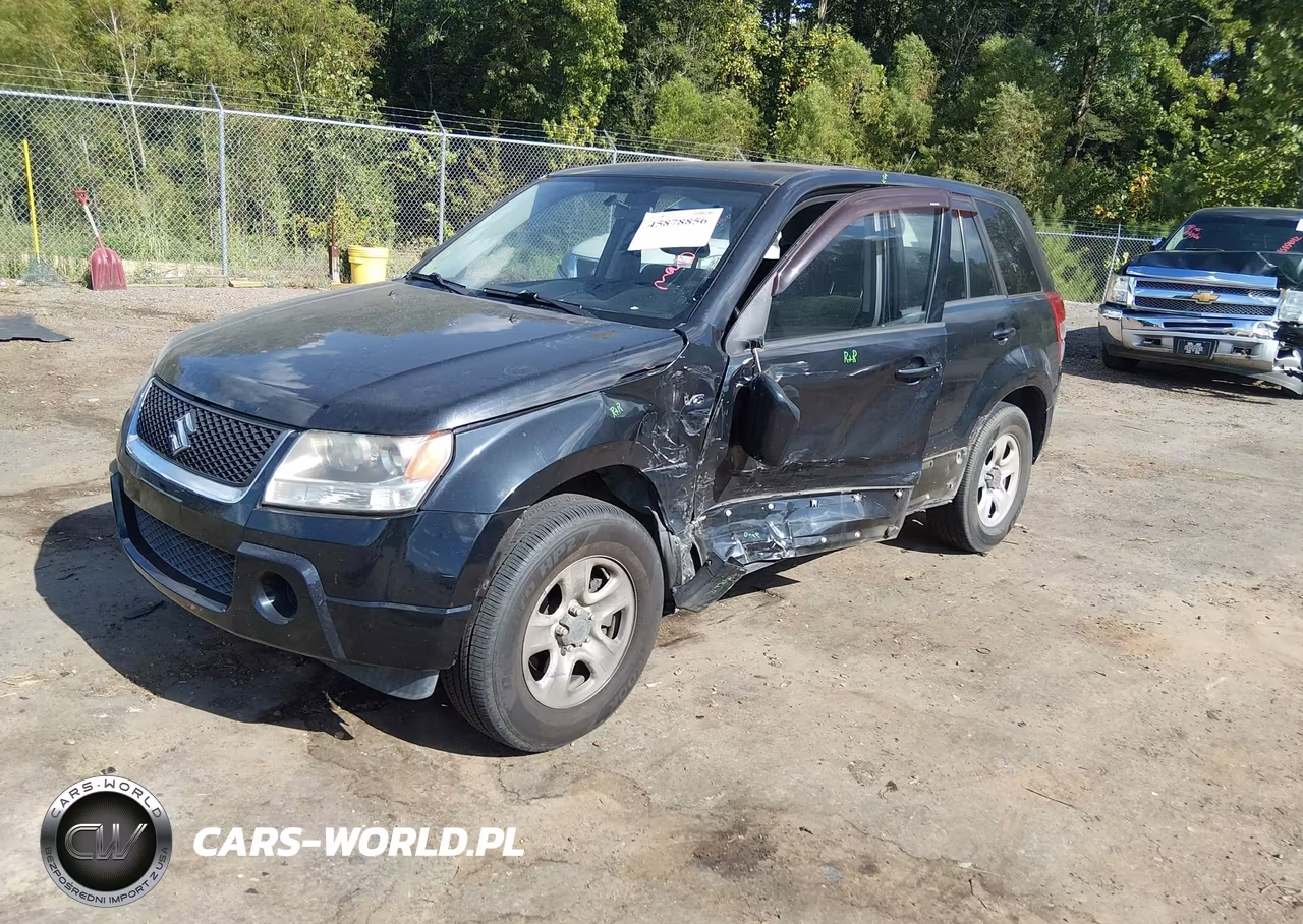 2008 Suzuki Grand Vitara Appearance-Appearance Plus-W-Spare Cargo Covers VIN:JS3TE941184104153 - 2