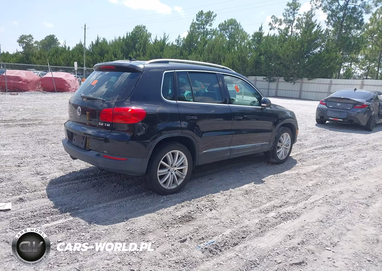 2012 Volkswagen Tiguan Se VIN:WVGAV7AX4CW567867 - 4