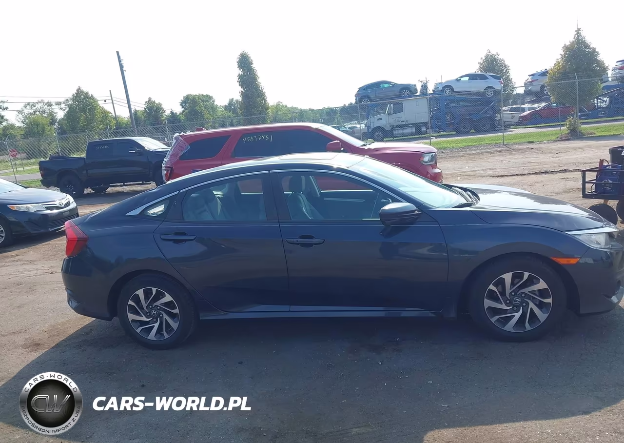 2018 Honda Civic Ex VIN:2HGFC2F80JH512737 - 13