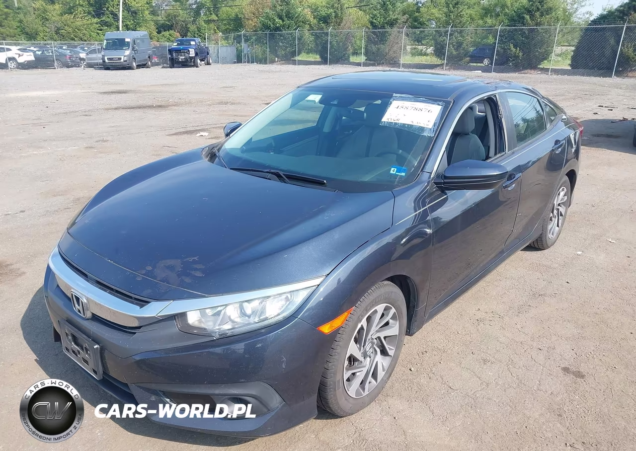 2018 Honda Civic Ex VIN:2HGFC2F80JH512737 - 2