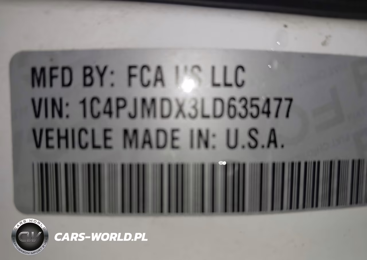 2020 Jeep Cherokee Limited 4X4 VIN:1C4PJMDX3LD635477 - 9