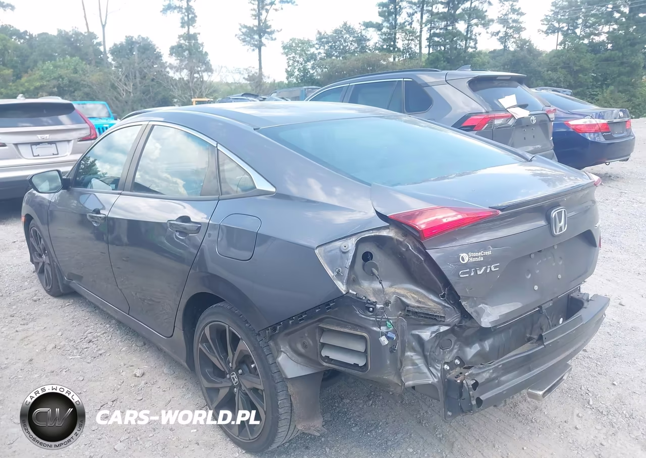 2021 Honda Civic Sport VIN:2HGFC2F82MH539510 - 3