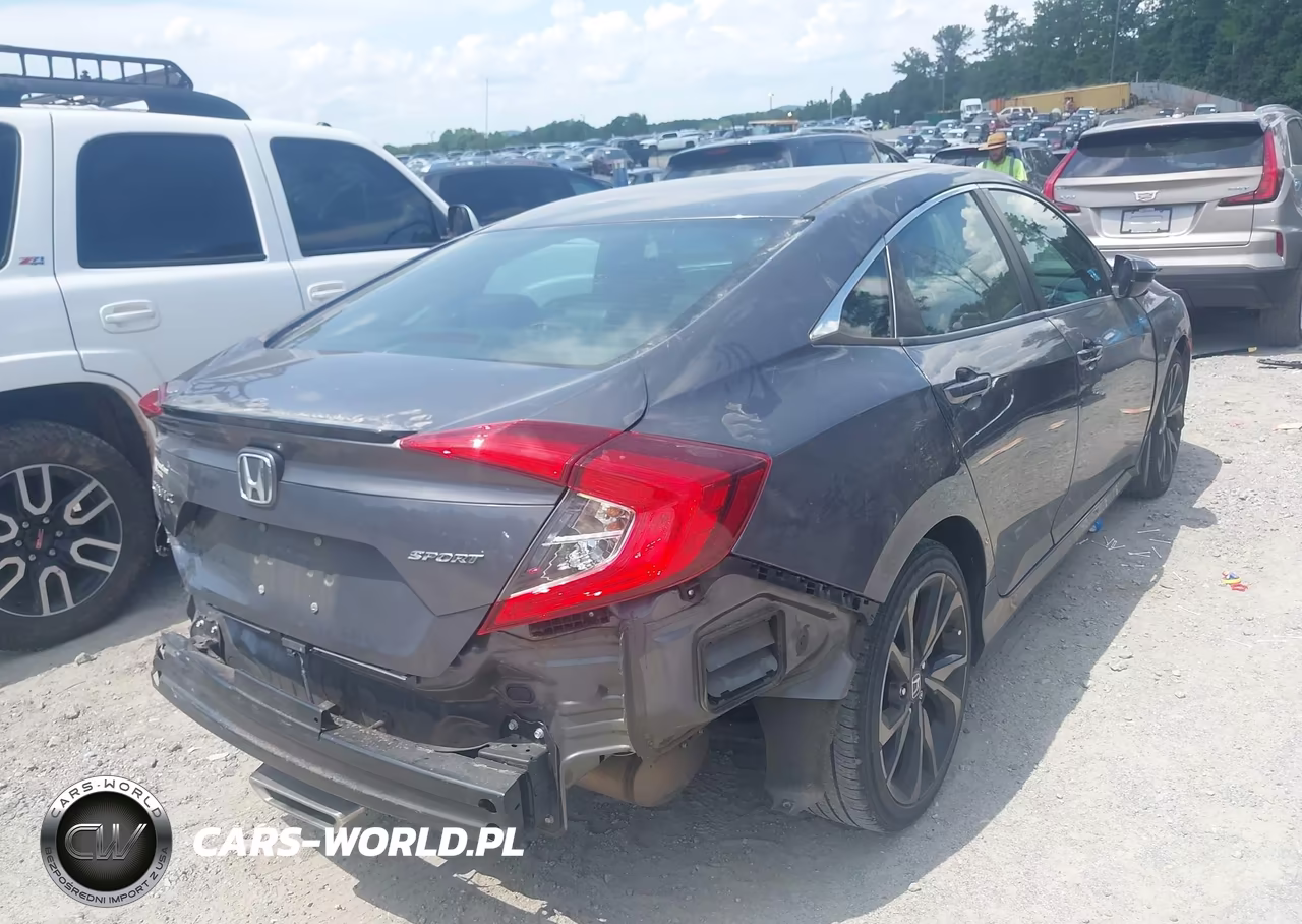 2021 Honda Civic Sport VIN:2HGFC2F82MH539510 - 4