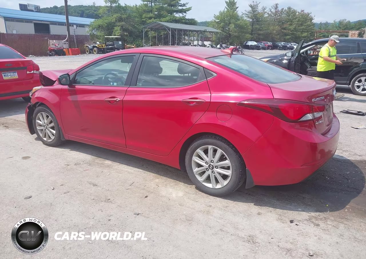 2014 Hyundai Elantra Se VIN:KMHDH4AE1EU109817 - 3