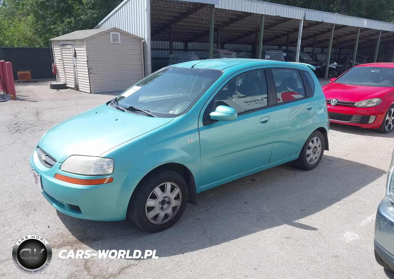 2005 Chevrolet Aveo Lt VIN:KL1TG62635B485606 - 2