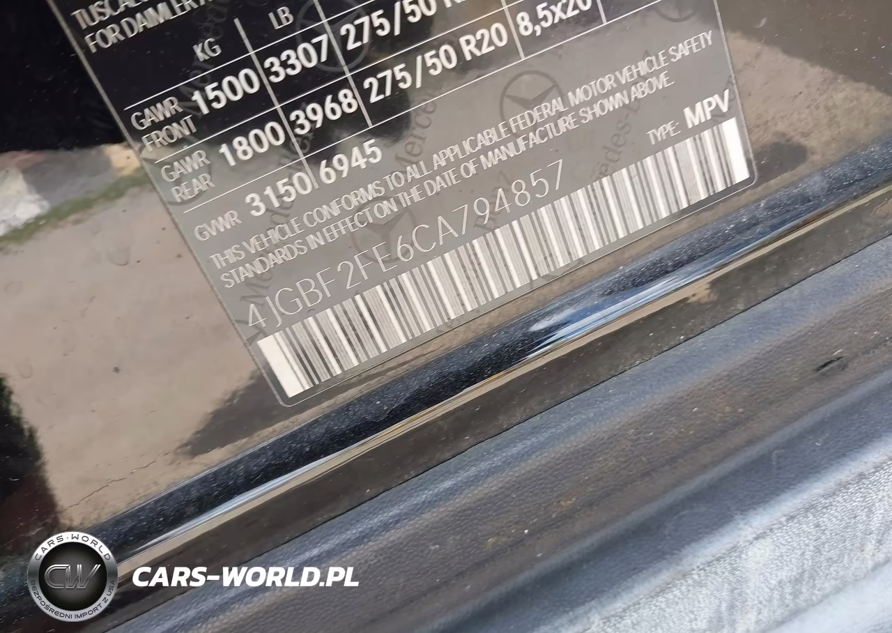 2012 Mercedes-Benz Gl 350 Bluetec 4Matic VIN:4JGBF2FE6CA794857 - 9