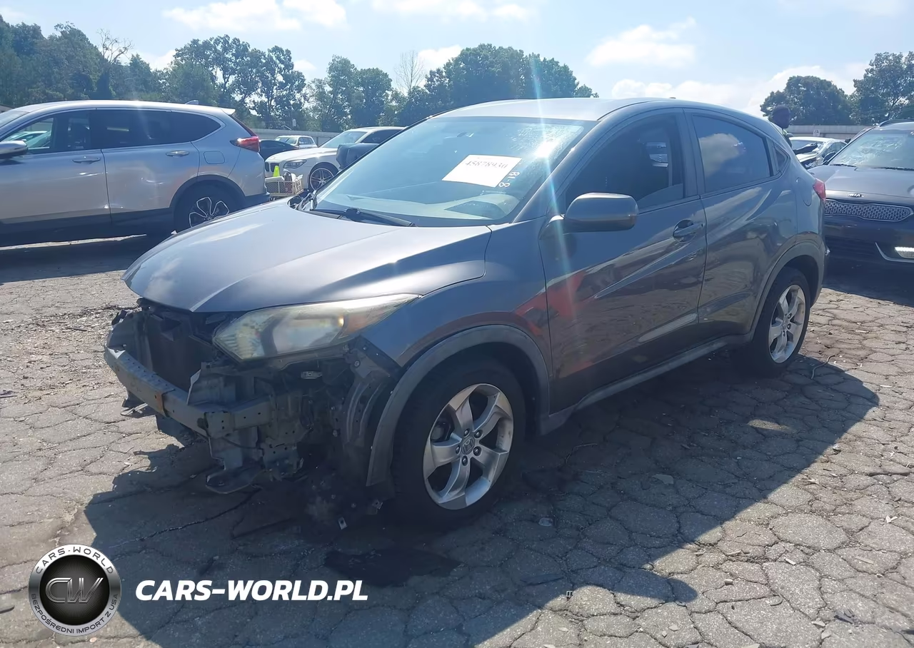 2016 Honda Hr-V Lx VIN:3CZRU5H38GM722096 - 2