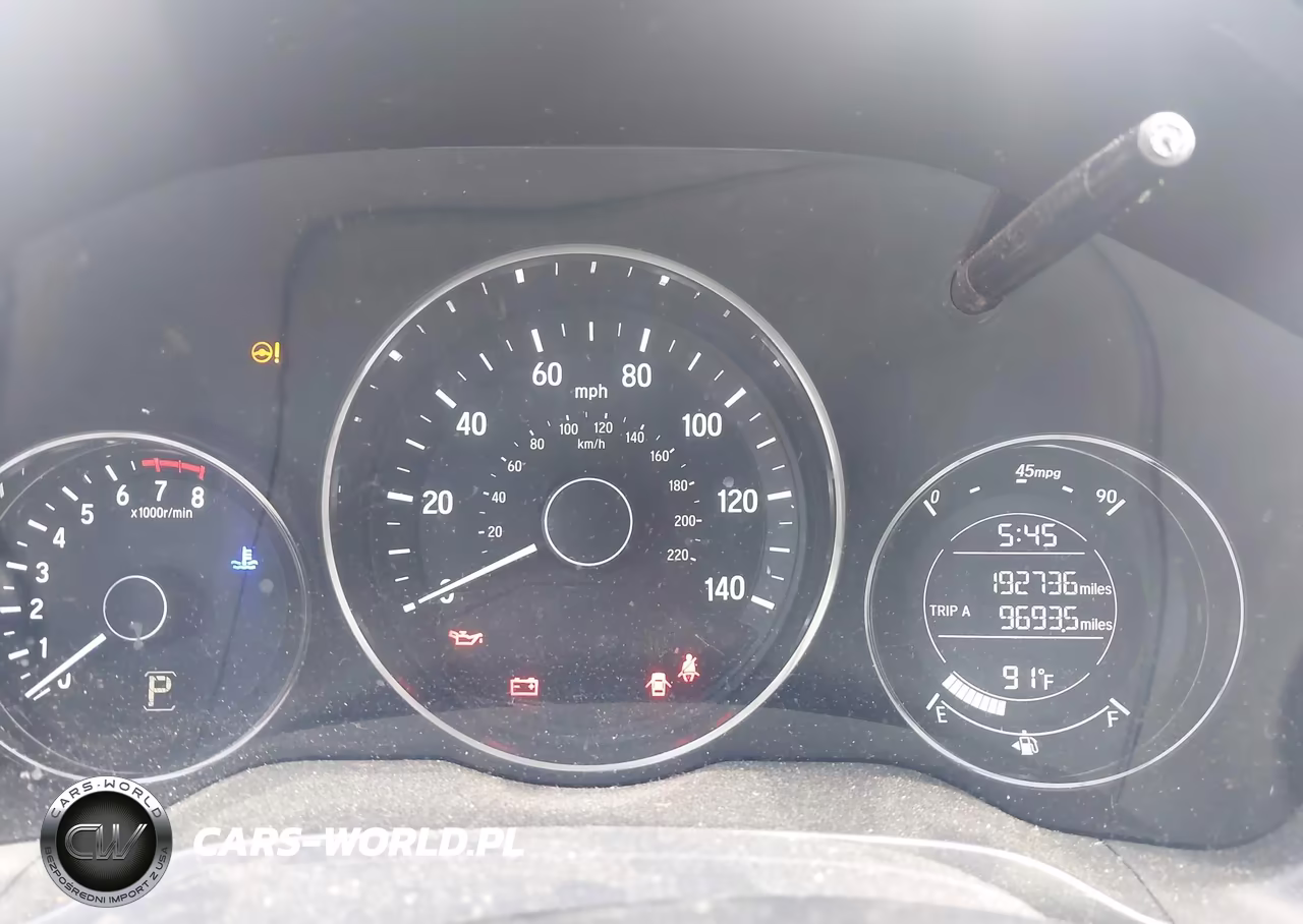 2016 Honda Hr-V Lx VIN:3CZRU5H38GM722096 - 7