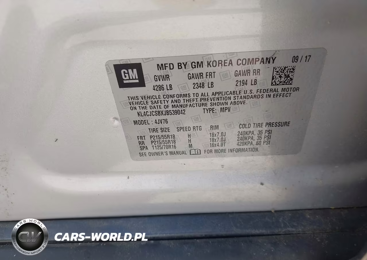 2018 Buick Encore Essence VIN:KL4CJCSBXJB539042 - 9