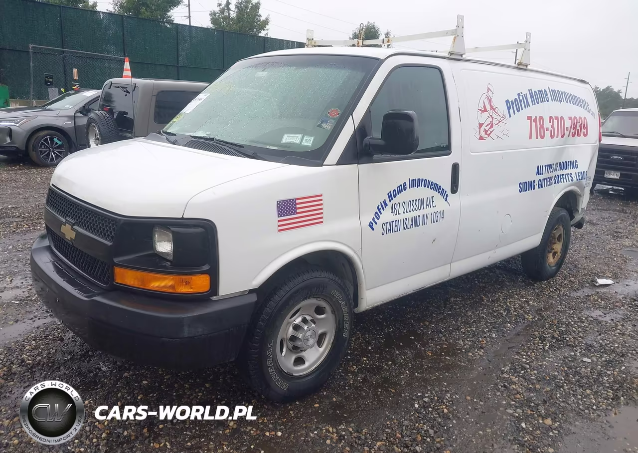 2015 Chevrolet Express 2500 Work Van VIN:1GCWGFCFXF1262460 - 2