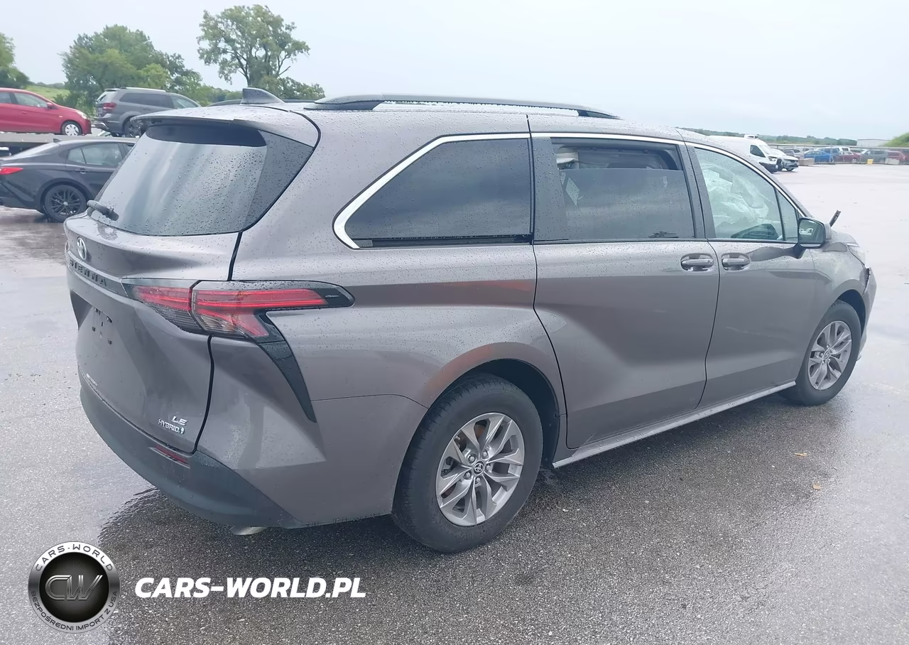 2022 Toyota Sienna Le VIN:5TDKRKEC2NS127088 - 4