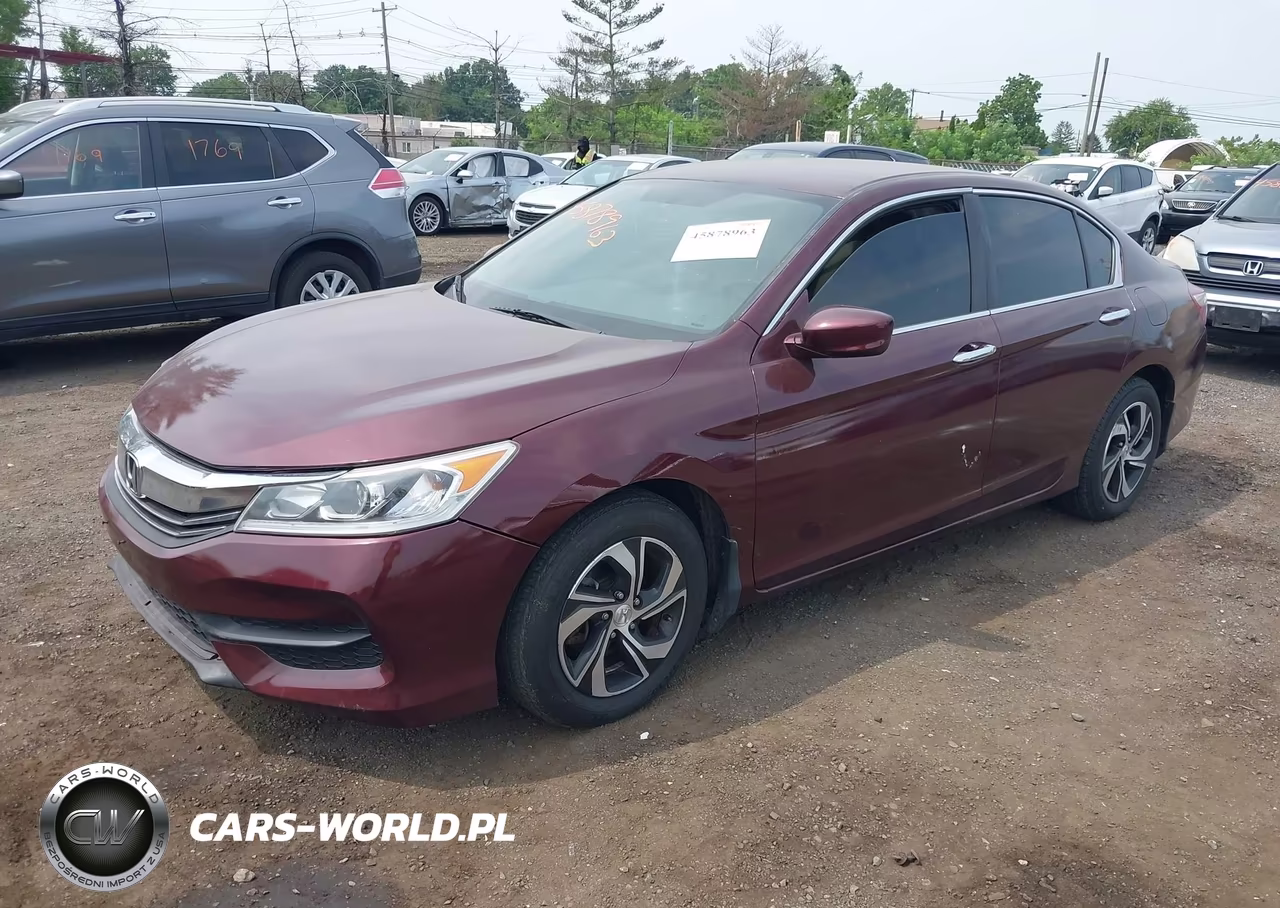 2016 Honda Accord Lx VIN:1HGCR2F36GA127034 - 2