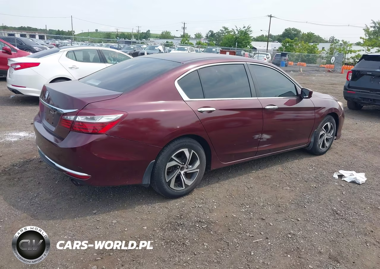 2016 Honda Accord Lx VIN:1HGCR2F36GA127034 - 4
