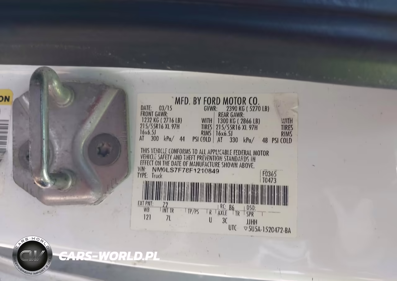 2015 Ford Transit Connect Xlt VIN:NM0LS7F78F1210849 - 9