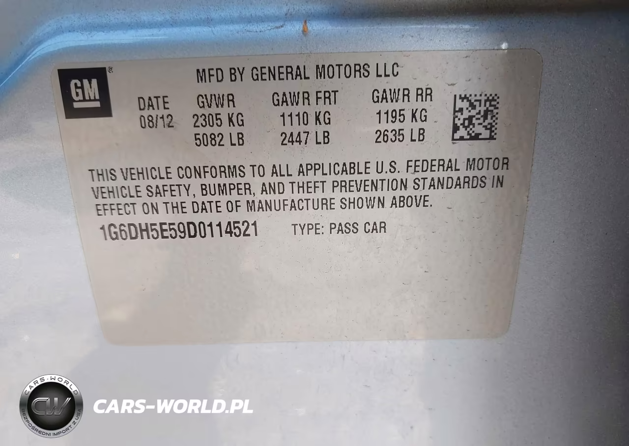 2013 Cadillac Cts Luxury VIN:1G6DH5E59D0114521 - 9