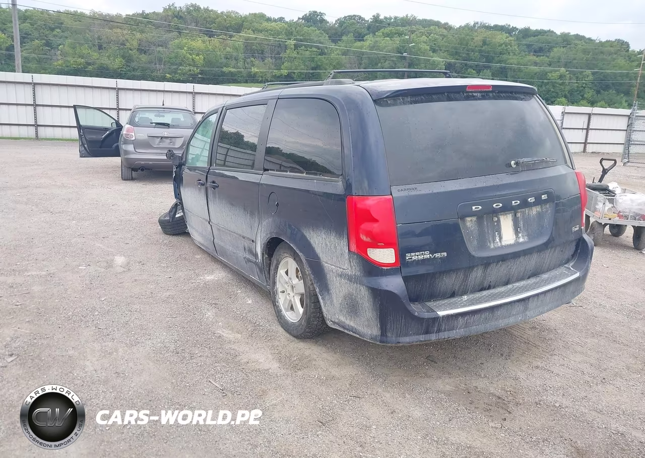 2013 Dodge Grand Caravan Sxt VIN:2C4RDGCG7DR551731 - 3