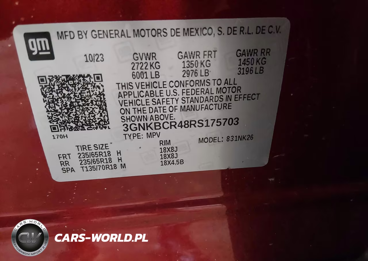2024 Chevrolet Blazer Fwd 2Lt VIN:3GNKBCR48RS175703 - 9