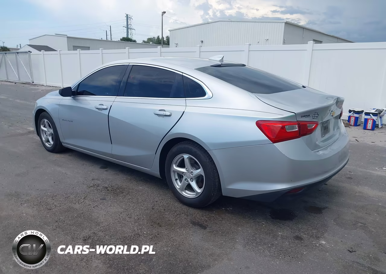 2017 Chevrolet Malibu Ls VIN:1G1ZB5ST2HF218514 - 3