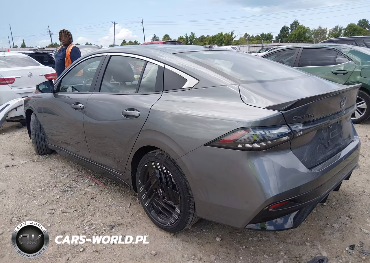 2026 Nissan Sentra Sr VIN:3N1AB9DV7TY290260 - 3